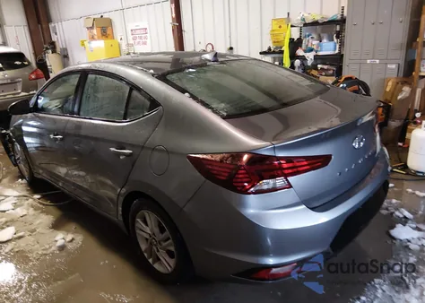 2019 Hyundai Elantra Sel из США, поврежденный, VIN 5NPD84LF7KH439137